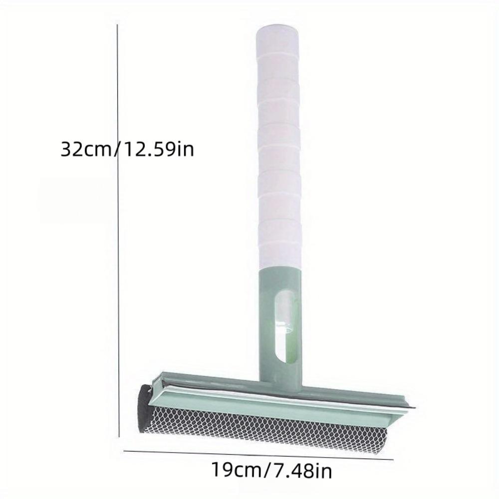 1pc 3-in-1 Window Cleaning Brush with Spray Scraper - Dual-Sided Glass & Surface Scrubber, Water-Sprayable for Effortless Cleaning In Bathroom