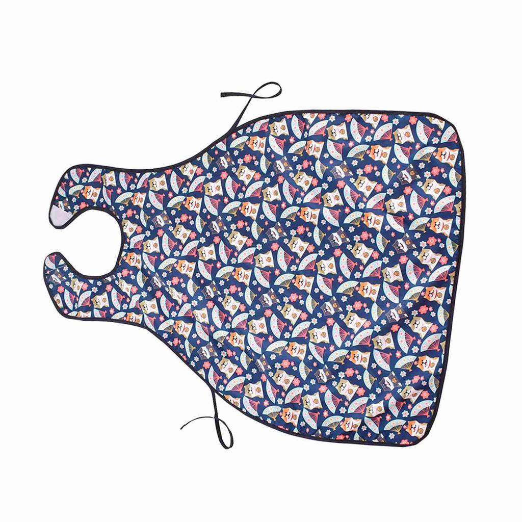 Adult Bib for Elderly Anti Dirty Breathable Soft Reusable Washable   Proof Eating Clothing Protector