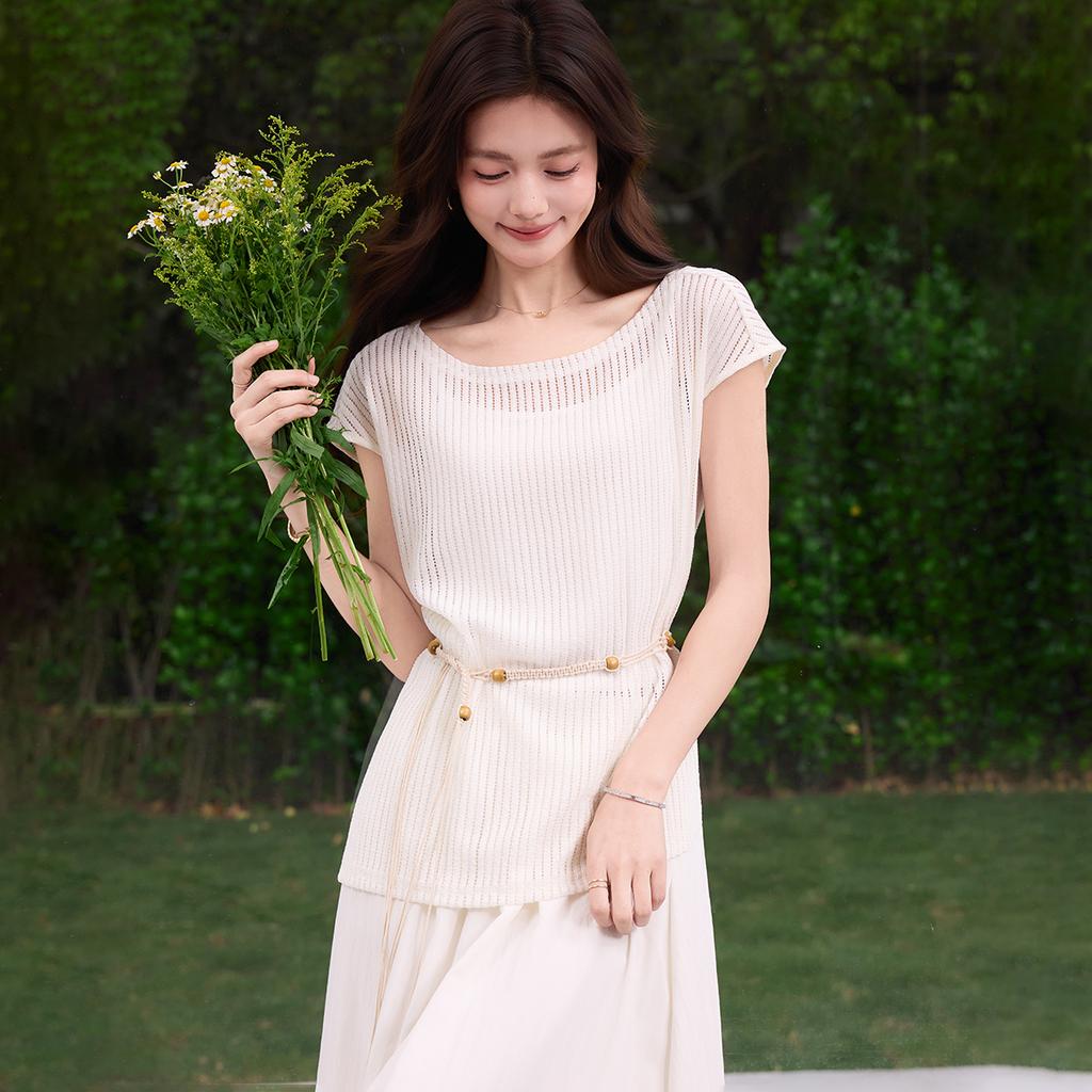 MIXMAX Casual Versatile Temperament Fashionable Age Reducing and Slimming Set