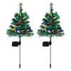 Outdoor Solar Christmas Tree Stake Light