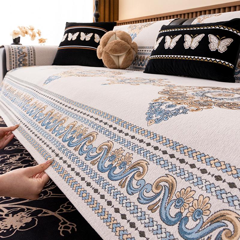 

Chenier Sofa Cushion Is Universal In All Seasons New Model, A Whole Autumn And Winter Sofa Cover, Non-Slip Straight Row Seat Cushion 70*70cm