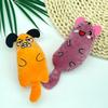 Cartoon Catnip Chewable Cotton Cat Toy - Durable & Teething-Friendly Stuffed Doll