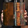 Vintage Industrial Style Rusty Case For Realme C67 C63 C55 C53 C35 C25 C21 GT 2 3 5 6 10 11 12 13 Pro Plus Soft TPU Phone Cover