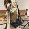 Women's Bag PU Underarm Bag Solid Color Crossbody Bag Shoulder Bag