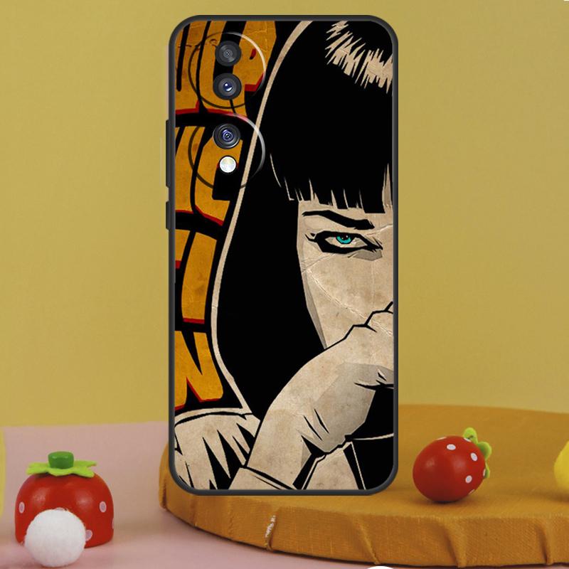 PULP FICTION Case For Honor 200 Pro X9c X9a X8a X7a X6a X7 X8 X9 X8b X9b Magic 5 6 50 70 90 Lite Cover