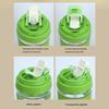400ML/500ML Glass Water Bottle Transparent Milk Juice Cup Outdoor Portable Leakproof Drinkware Tea Water Glass Bottle Drinkware