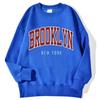 Brooklyn New York Printed Hoodies Women Colorful Clothes Basic Trend Sweatshirt Tops Be Durable Harajuku Hoodie Womens
