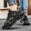2025 Summer New Men's Mesh Thick Sole Trendy Casual Dad Shoes Breathable Versatile Running Fashion Shoes