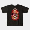 Boys Girls Soft Cotton Graphic Tees 90'S Mortal Kombat 2 T-shirt Breathable Daily School Wear Kids T-Shirts