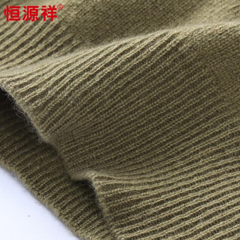 Hengyuanxiang Women's 100% Cashmere Round Neck Sweater