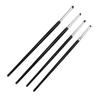 3 Set 4 Pcs Eye Makeup Brush Set Small Smudge   Eyeshadow Brushes for Concealer Highlighting Blending