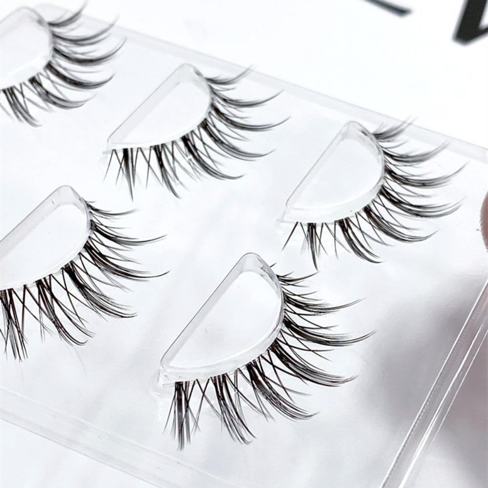 Natural Look Manga Lashes Japanese Cosplay Dramatic Anime Lashes New Faux Mink Lashes for Women