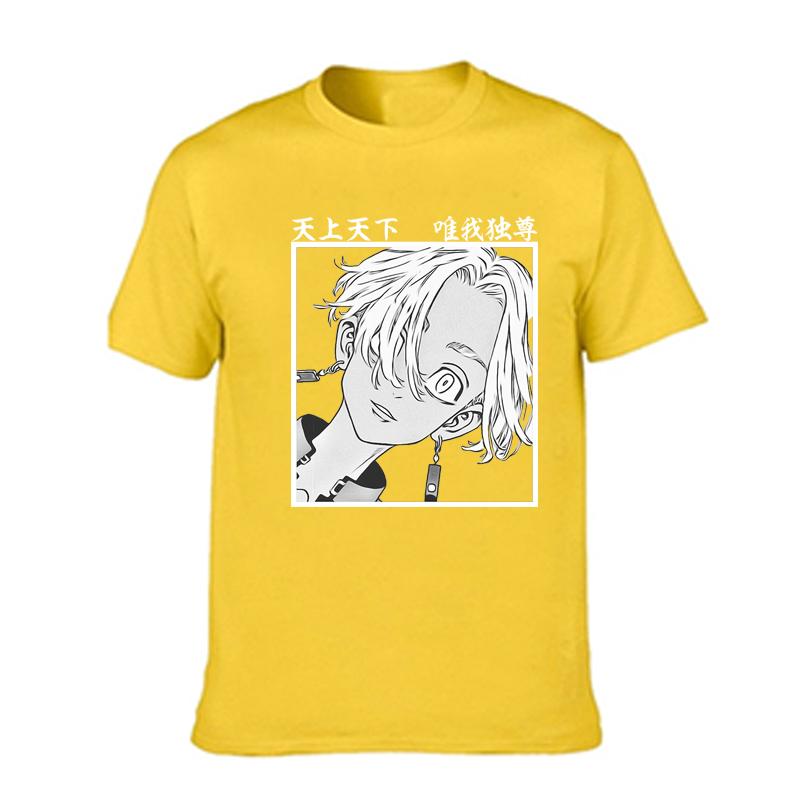 Tokyo Revengers Izana Kurokawa Manga Anime Harajuku Short Sleeves Streetwear Fashion Summer T Shirt Men Women Cartoon Shirt