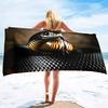 Snake Beach Towel Oversized Microfiber Bath Towel,Super Absorbent Sand Free Cool Swim Travel Spa Sport Towels for Reptile Lovers