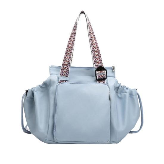 Многофункциональная дорожная сумка-органайзер для женщин 4-в-1 Большая сумка-тоут Рюкзак с 15 карманами Портативная сумка через плечо синий 2070₽