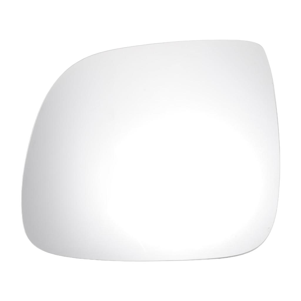 INFINAUTO Left Driver Side Mirror Glass Replacement with White Glass for Volkswagen Touareg Backplate, Convex, Heated, 2007-2010