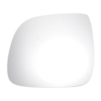 INFINAUTO Left Driver Side Mirror Glass Replacement with White Glass for Volkswagen Touareg Backplate, Convex, Heated, 2007-2010