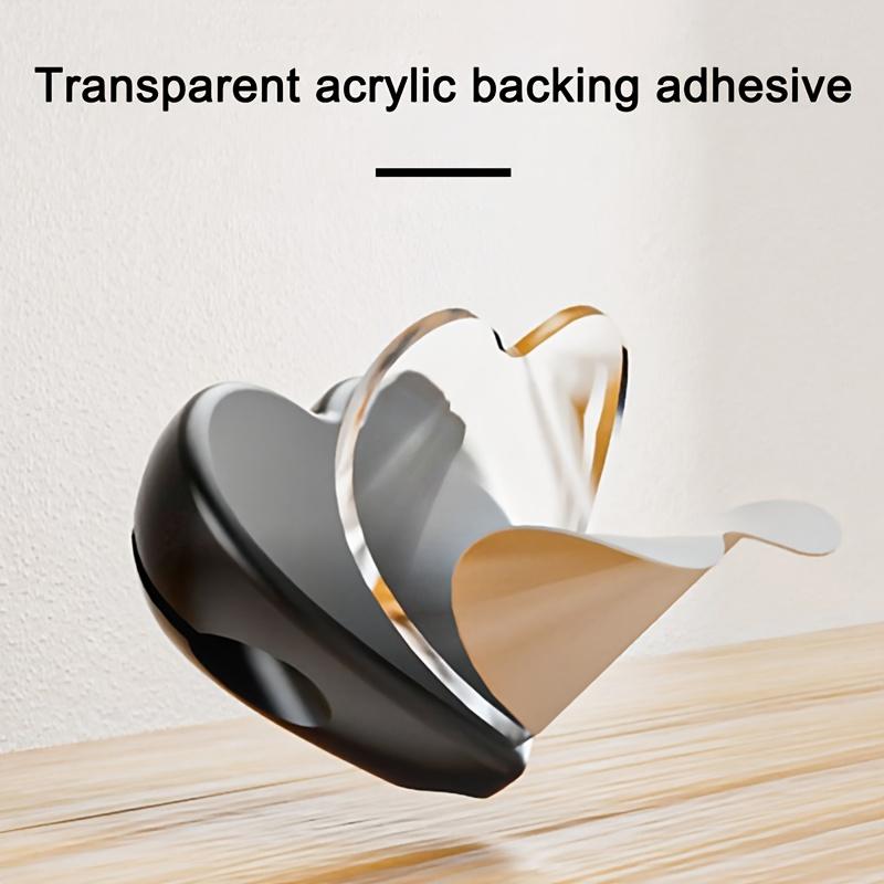 Heart-Shaped Data Cable Organizer Clips | Self-Adhesive Wire Management Clips for Desk, Bedside, Wall, Car, and Office Use