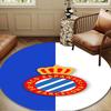 Football Espanyol Design Round mat Home Decor, Chair rug For livingroom,Bedroom, doormat home decor Birthday Gift Christmas Gifts