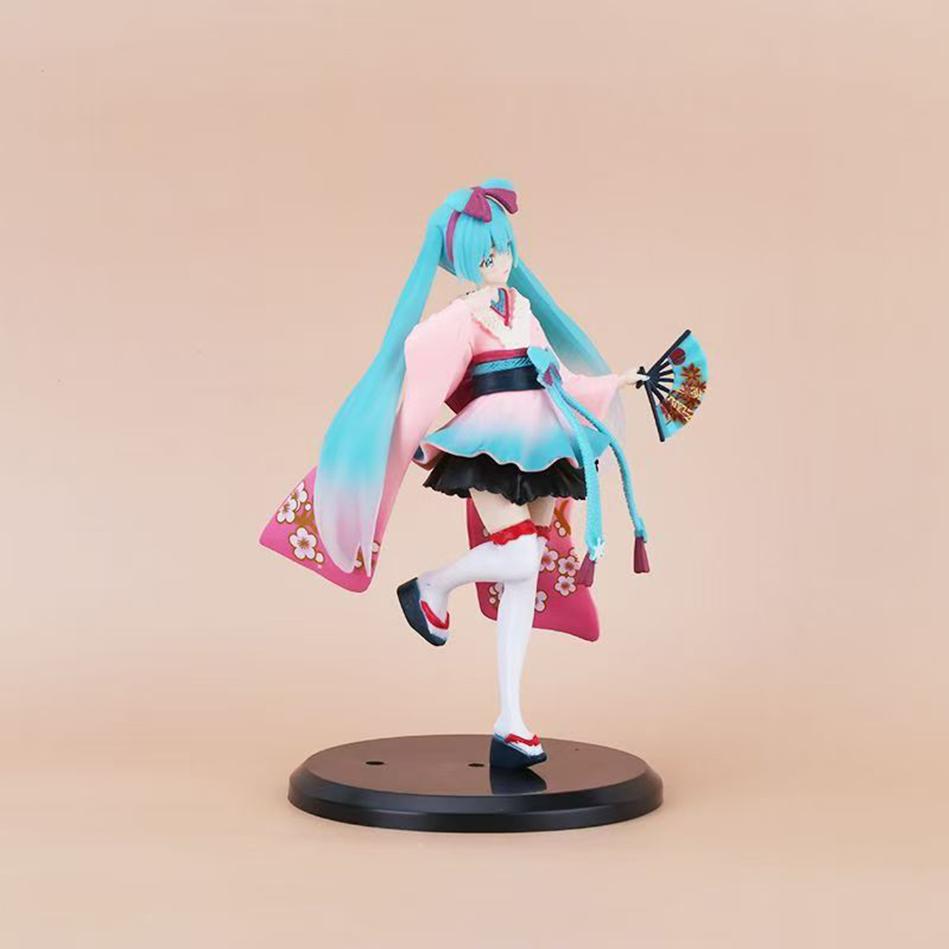 In Stock Original FURYU TENITOL Hatsune Miku Anime Action Model Toys for Kids Present Collectible Model Ornaments