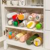 Transparent Water Cup Storage Rack Tabletop Wine Beverage Bottle Rack Holder Multi-layer Stackable Refrigerators Drink Organizer