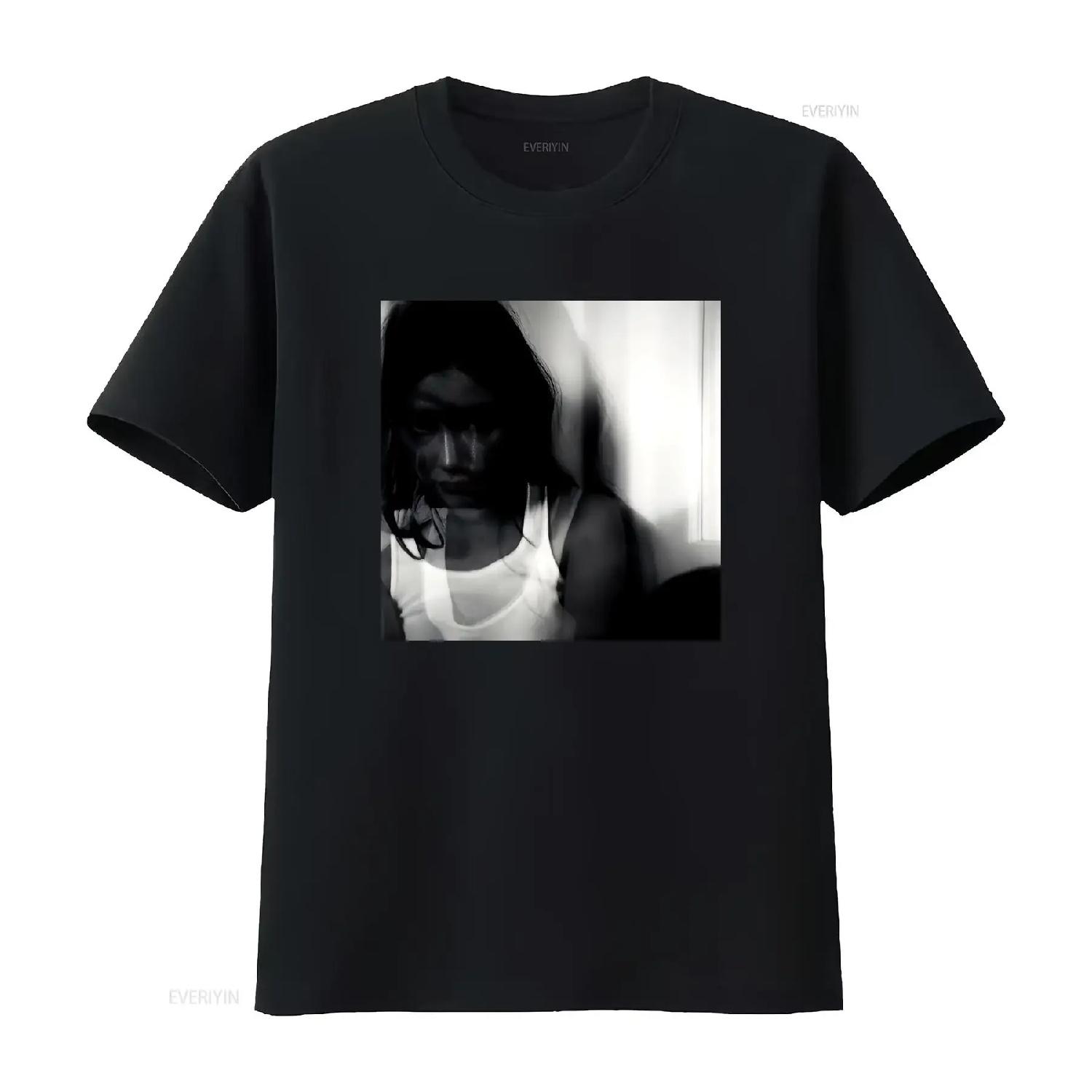 

Gracie Abrams Good Riddance Tour 2023 Album Cover Cream T Shirt Size M New vintage Washed Casual Soft fashion Versatile homme S чёрный