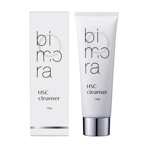 BimoRa HSC Facial Cleansing Foam, Human Stem Cell Enzyme Cleanser, Acne, Pore Care, Sensitive Skin, Dry Skin, Anti-Aging Care, Moisturizing, Sake Lees