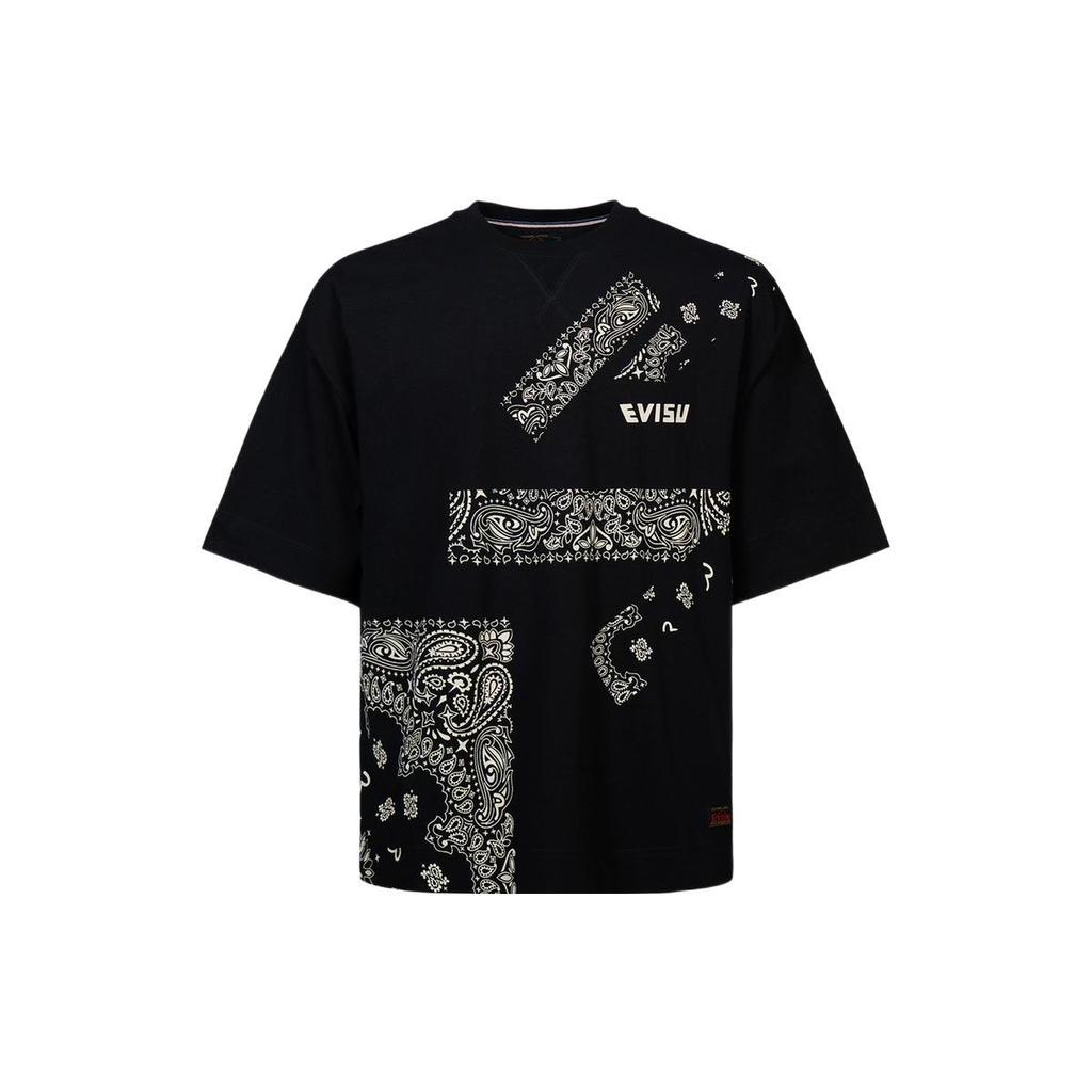 EVISU T-Shirts Men's Crew Neck Moderate Straight Fit 2ESHTM2TS591OSCT