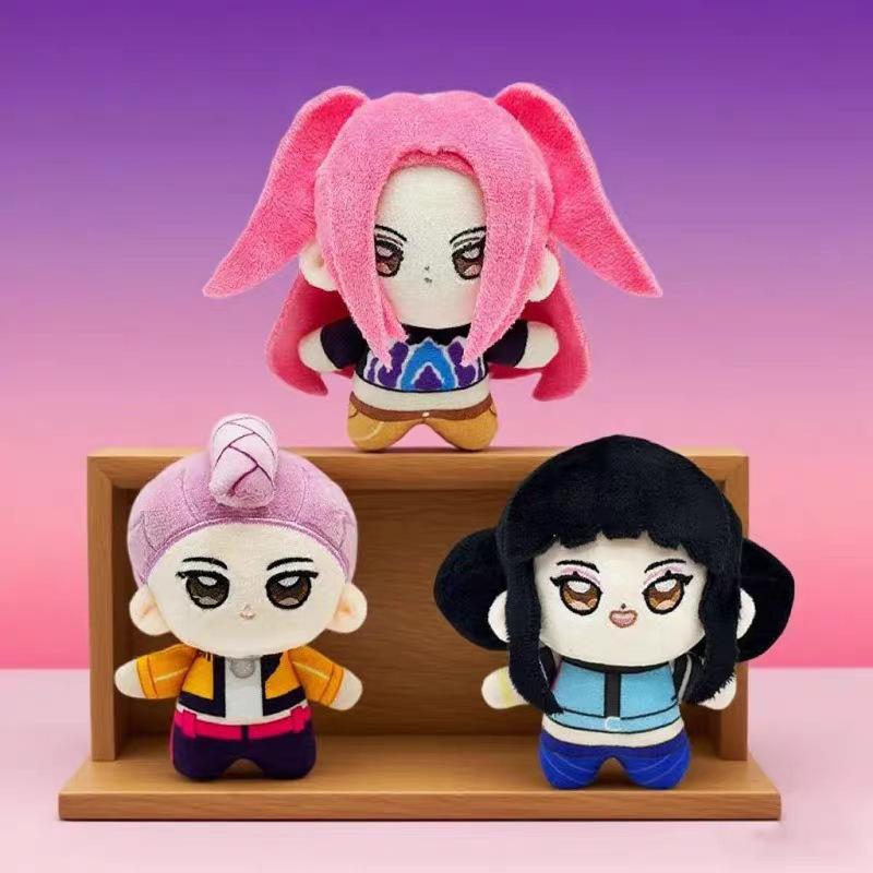 New 12cm Anime Demons Team Plush Figure Toy Fans Collection Gift for Kids Birthday Christmas Back To School Gifts