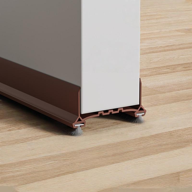 1PC 97cm/38.19in Household Door Bottom Seal Strip 97cm Door Draft Stopper Strip Felt Protector Dustproof Soundproof Weatherproof