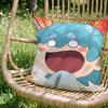 Fashion Rragna Crimsioned Cushion Cover Versatile DoubleSided Pillow Case Fit for Sofa Bed Car  Daily Decor
