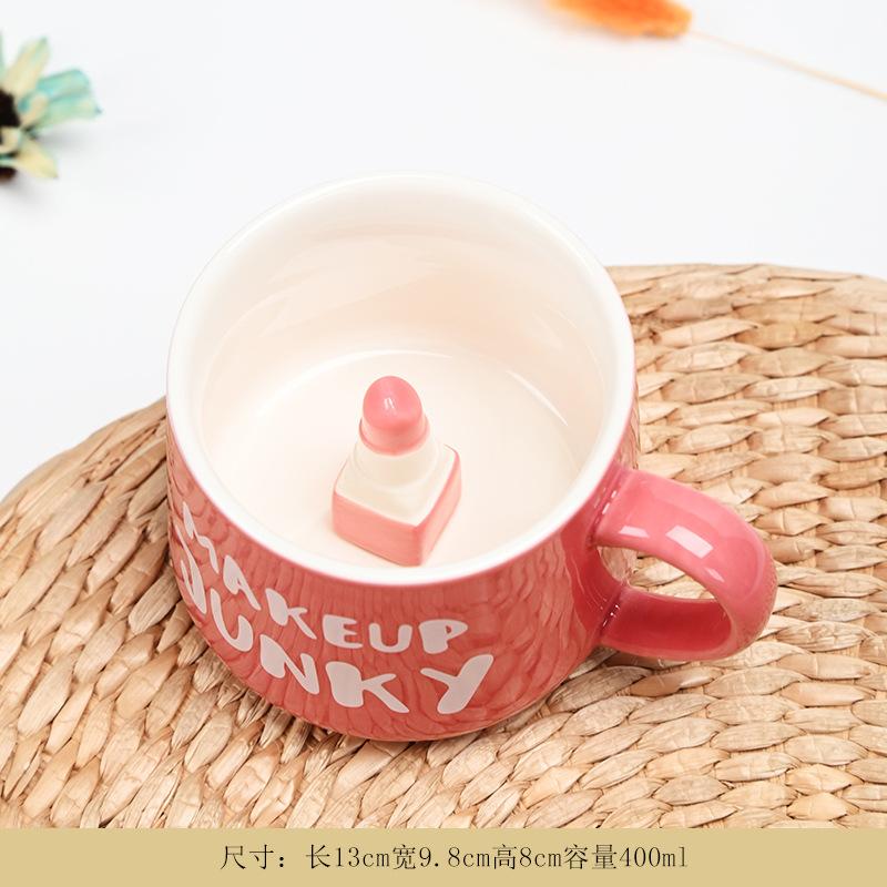 Creative Cute 3D Animals Shape Ceramic Mug Milk Coffee Cup with Handle for Gift Home Kitchen Drinkware Multishape Mugs