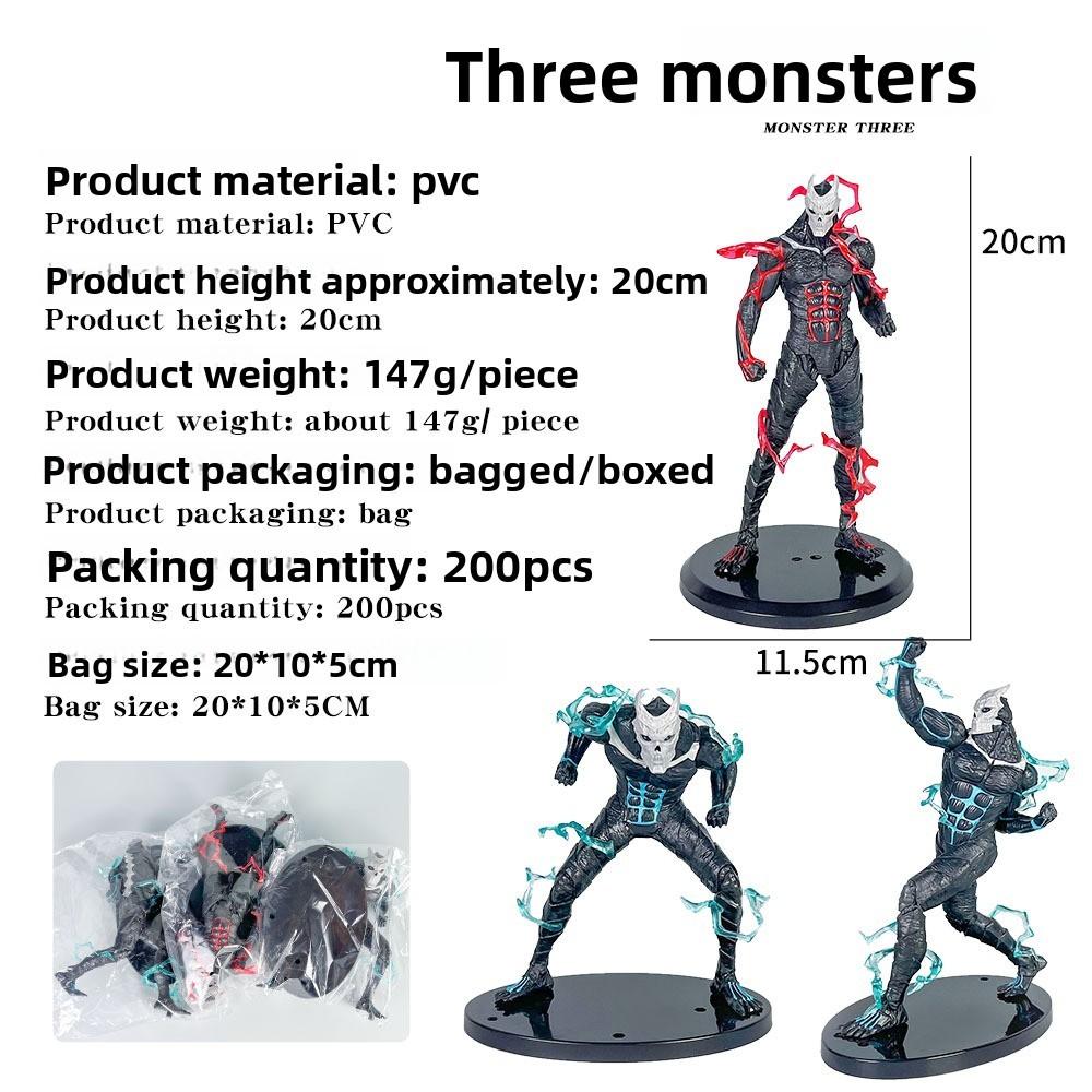 Monster No8 Pvc Action Figure With Special Effects For Anime Collectors