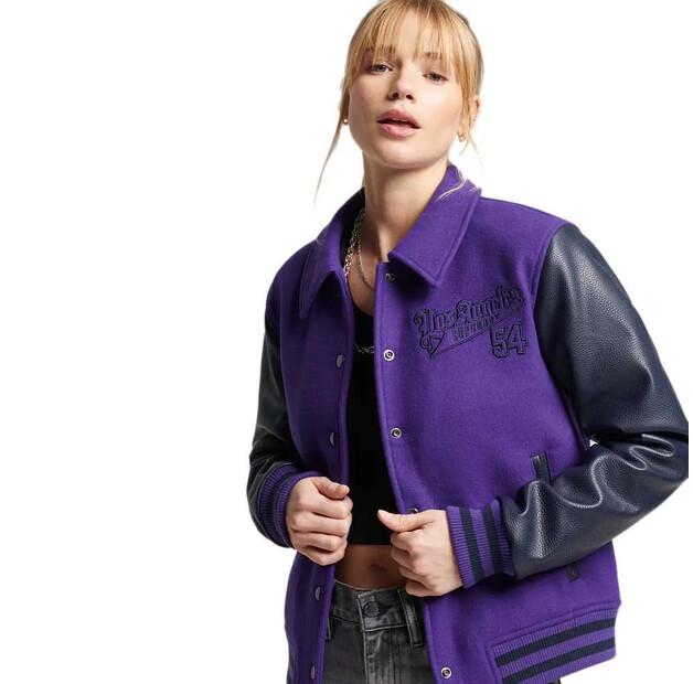 

Superdry Mixed Varsity bomber куртка XS