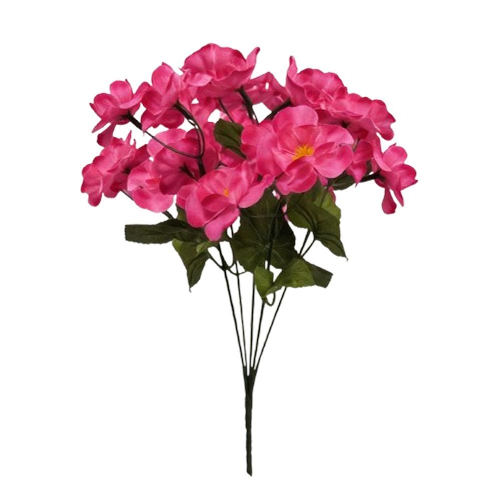 

UV Protection Artificial Begonia Flowers Simulated Begonia Branch Christmas Party