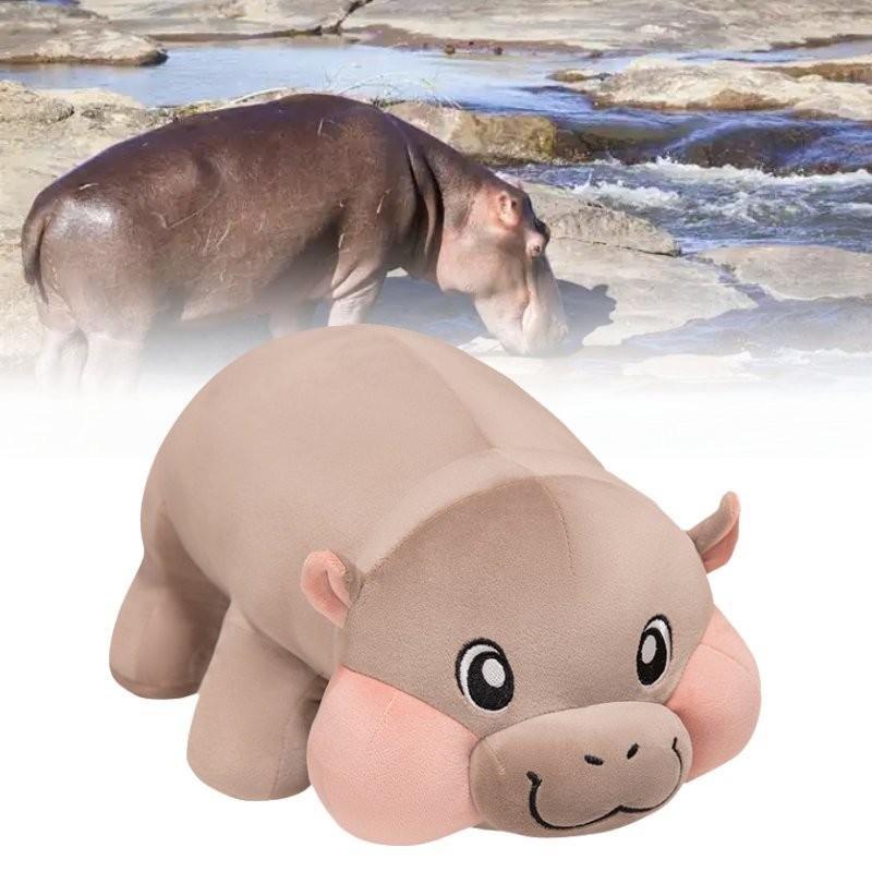 Hippopotamus Plush Toy Room Decoration Ornaments Child Christmas Gift Cotton Pp