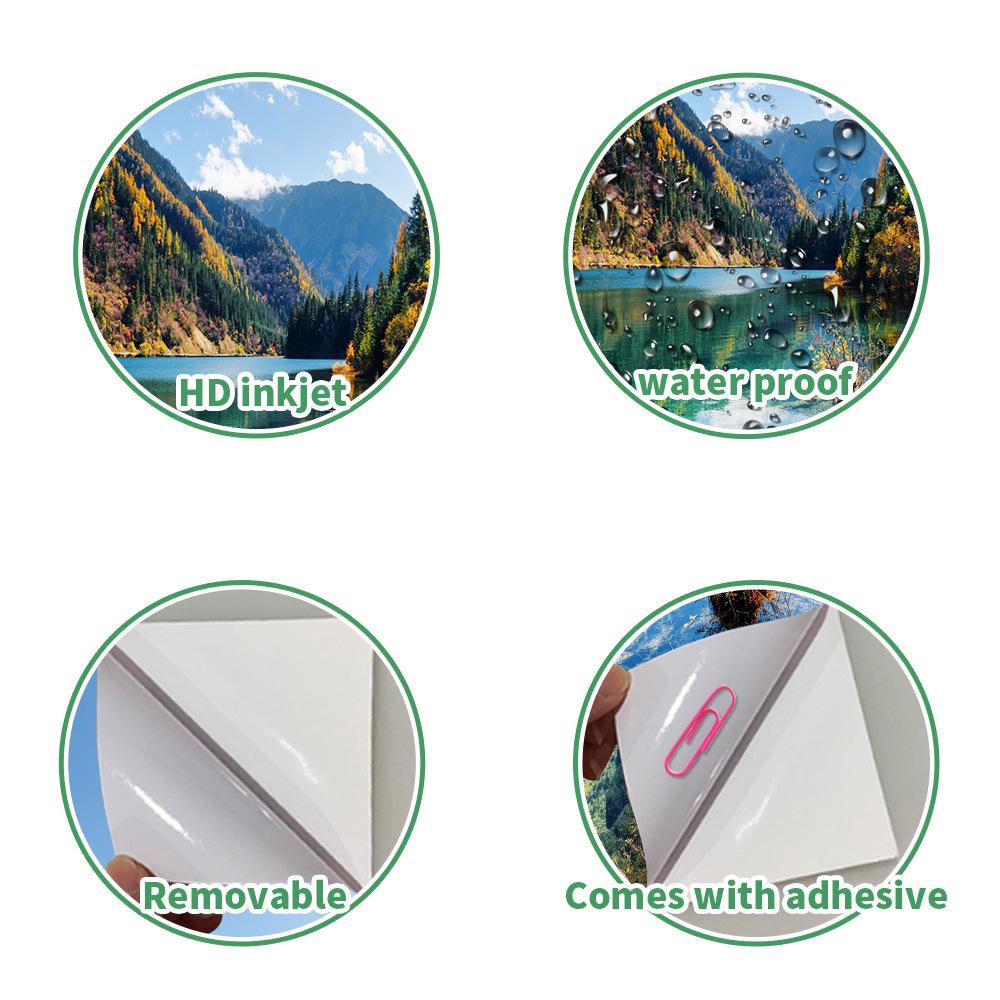 Cross-Border Self-Adhesive Removable Door & Wall Sticker for Rental Room Renovation.