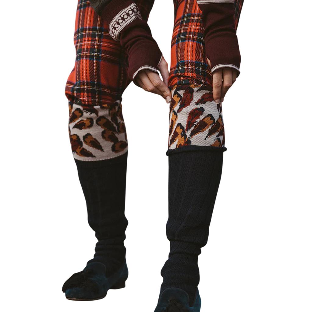 Waring Brooke Unisex Adult Pheasant Feather Boot Socks