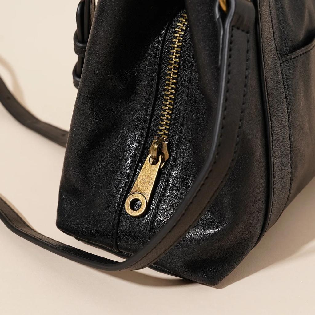 New Large Capacity Genuine Leather Handbag, Women's High-end and Versatile Crossbody Bag, Casual and Fashionable Shoulder Bag, Cowhide