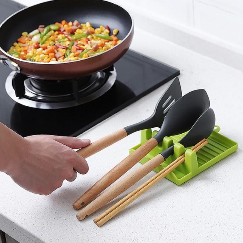 Kitchen utensil holder, pot, ladle, sanitary kitchenware white