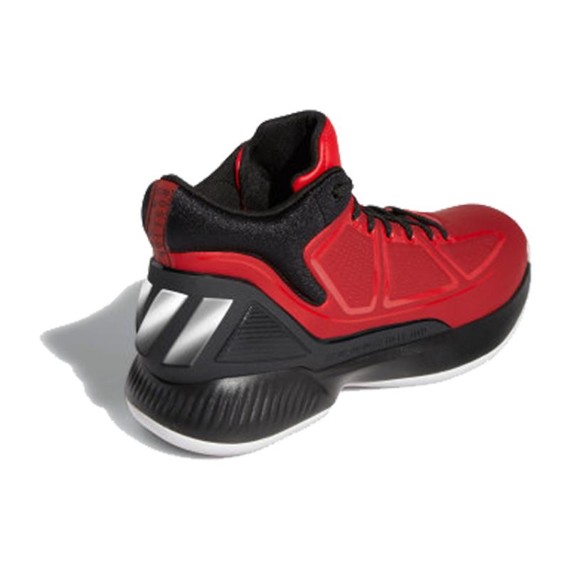 Adidas D Rose 10 'Red Black' Sneakers FU9373
