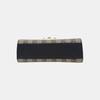 [Pre-Owned] Padlock Moonlight Treasure Box Series Metal Lock Logo Canvas And Leather Crossbody Bag Small - Very Good #1WF8MBJ