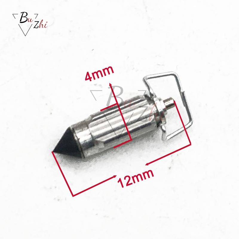 Carburetor Float Needle Valve Part for 50cc 70cc 90cc 100cc110cc and 125cc 2 Stroke Engines CG110 PZ19 PZ16 CG 1100 PZ 19 16
