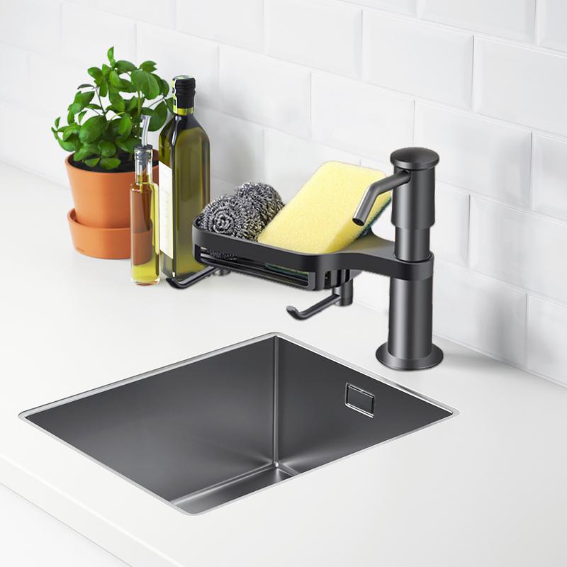 

Sink Saponin Dispenser Rust-Resistant Under Sink Cleaner Dispenser Kitchen Sink Saponin Dispenser with Extension Tube Kit spain
