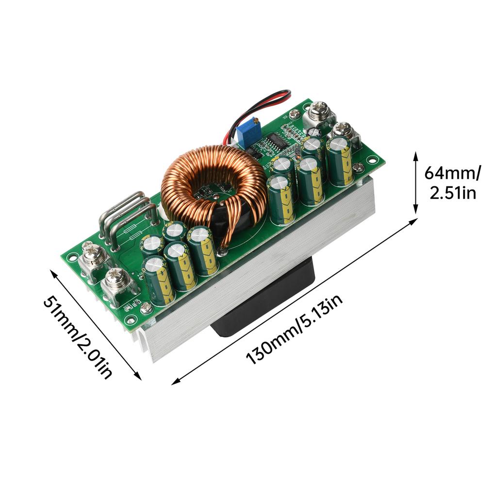 1500W/1200W Adjustable Step Down Buck Converter Module 30A/50A Constant Current LED Driver Power Module
