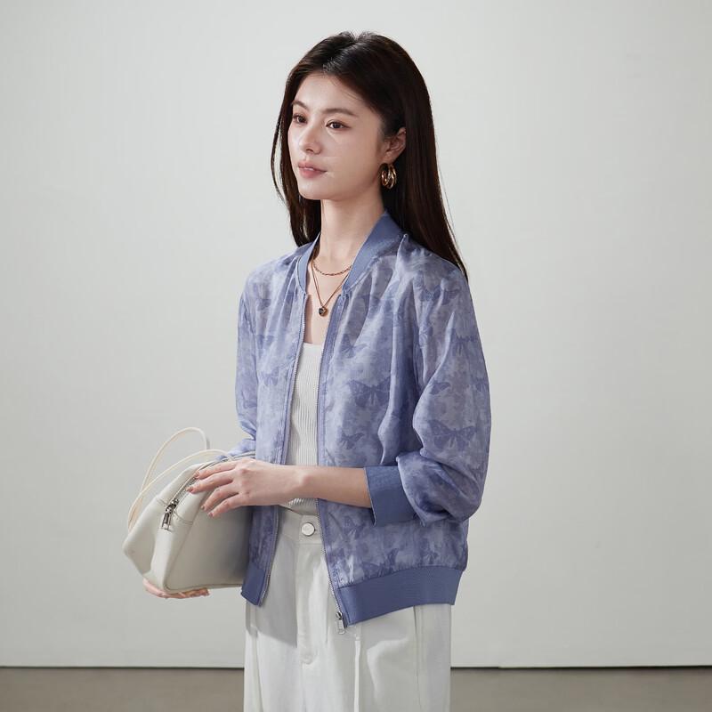 SOFSIL Spring 2026 Butterfly Print Short Jacket XL