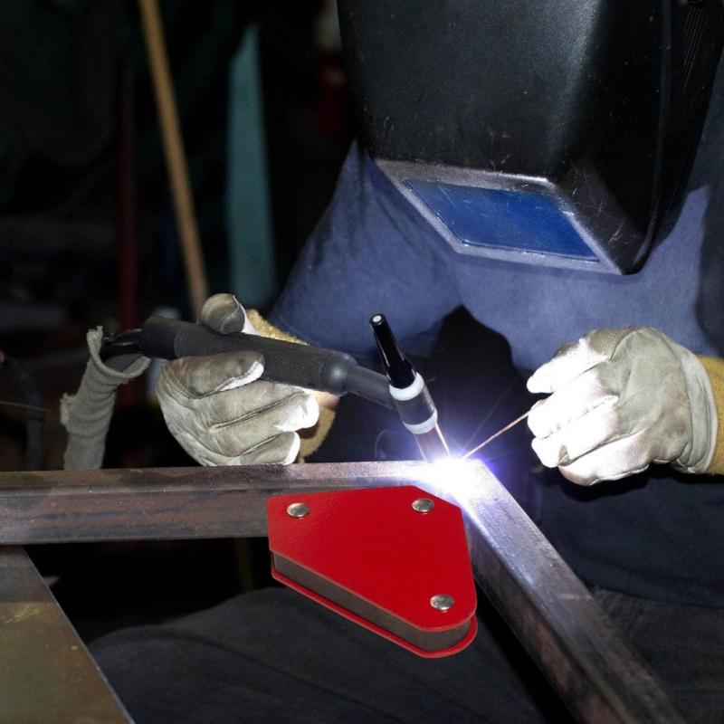 4 Stück Magnetische Schweißpositionierer Magnetische Schweißwinkelsitzer Magnetische Schweißklemmen für Stabile & Genaue Schweißnähte