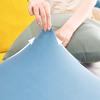 Cool Fabric Sofa Seat Cover Soft Texture Stretch Washable Removable Chair Soft Cushion Cover Sets Cold Solid Color Sofa Protector 1 /2 /3 /4 Seat