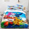 Super Wings Bedding Set Bedspread Single Twin Full Queen King Size Game Super Wings Bed Set Children's Kid Bedroom Duvetcover
