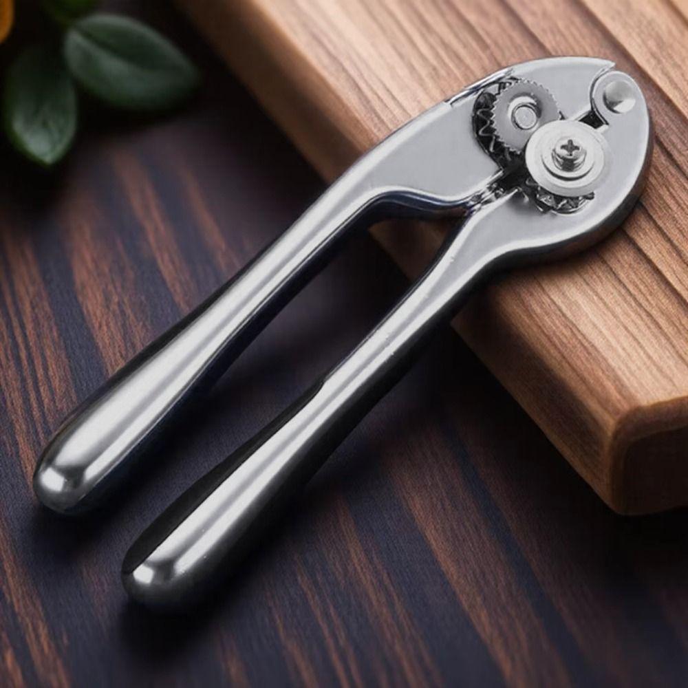 Non-slip Handle Manual Can Opener Comfortable Grip Bottle Opener Canned Luncheon Meat